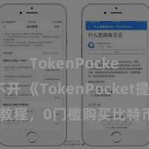 TokenPocket打不开 《TokenPocket提现详备教程，0门槛购买比特币，快速褂讪提现》
